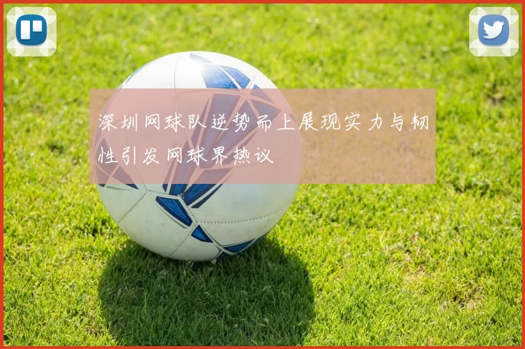 深圳网球队逆势而上展现实力与韧性引发网球界热议