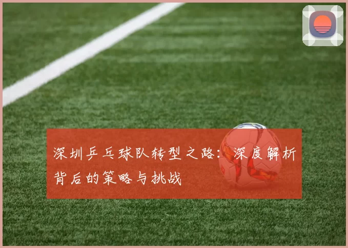 深圳乒乓球队转型之路：深度解析背后的策略与挑战