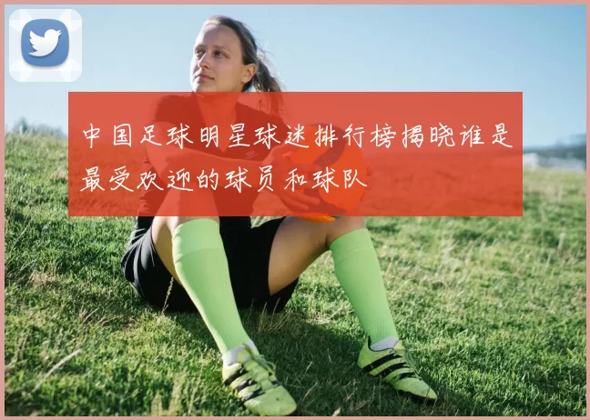 中国足球明星球迷排行榜揭晓谁是最受欢迎的球员和球队